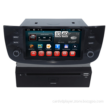HD Android FIAT Linea Punto In-car Multimedia Built-in Microphone Bluetooth iPod iPhone iPad Touch Screen Camera Input Tracker